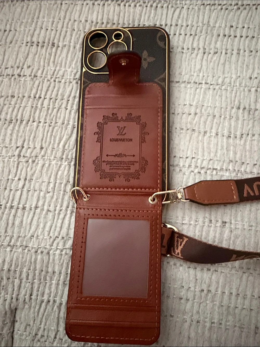 Luxury brand faux designer